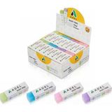 Adel 4 Adet Dust Free Pastel Renk Silgi ile Renkli ve Tozsuz Silgi Seti
