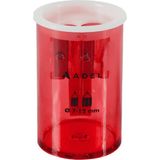 Adel 619 Hazneli Kalemtiraş Kırmızı Renk 2 Parça Kapasiteyle 7-12 mm Kalemler İçin