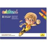 Adel 8 Renk Pastel Boya 43 (Adet) Paket Dayanıklı Kutulu Ürün 3+ Yaş İçin Uygun