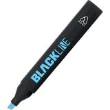 adel blackline fosforlu kalem pastel mavi (10 lu paket) - Yok