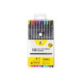Adel Fineliner Keçeli Kalem 0.4 mm 10 Renk