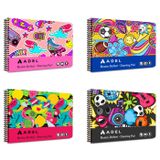 Adel Fun Karton Kapak Resim Defteri 35x50 cm 15 Yaprak 000078