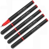 Adel Kırmızı Asetat Kalemi Permanent S 0,4mm 5 Adet - Standart