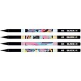 Adel Kurşun Kalem Hb Blackline Pastel Renk 4 Lü