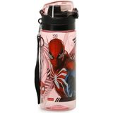 Adel Ottonya 000029-45490 Spıderman Plastik Matara Frx-T 500ML Gameverse - Kırmızı - 1