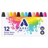 ADEL Pastel Boya, 12 Renk,2025