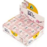 Adel Sakura Desenli Silgi 36 Adet Şık Tasarım ve Dayanıklı Kullanım İçin