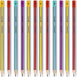 Adel School Pencil 2B Kurşun Kalem 12 Adet Renkli Seçeneklerle Okul İçin Uygun