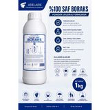 Adelaide %100 Saf Boraks 1 kg (Analiz Sertifikalı)