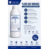 Adelaide Adelaide %100 Saf Boraks 1 Kg (Analiz Sertifikalı)