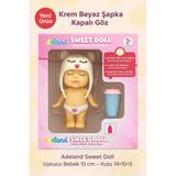 Adeland Sweet Doll Uykucu Bebek 10 Cm – Kutu 14×10×5 Cm (Krem Kapalı Göz)