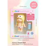 Adeland Sweet Doll Uykucu Bebek 10 Cm – Kutu 14×10×5 Cm (Sarı Noktalı)