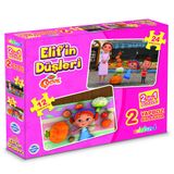 Adeland Trt Elif'in Düşleri 12 ve 24 Parça 2'li Puzzle