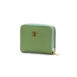 Adelina Bags Kadın Yumuşak Dokulu Küçük Mint Yeşili Cüzdan