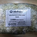 Adelinspor 3 mm Kord İpi 5,5x2,20x0,8 m Futbol Kale Filesi