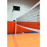 Adelinspor Diomond 6,5 m Brandalı 6 mm Çelik Halatlı 3,5 mm Polyamid İp File Voleybol Filesi Ağı