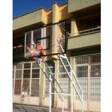 Adelinspor Gold Sabit 4 Direk 105x180 10 mm Cam Basketbol Potası
