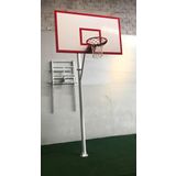 Adelinspor Hidrolik Çember 105x180 Ahşap Panya Basketbol Potası