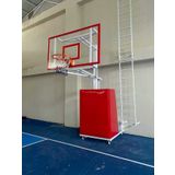Adelinspor Seyyar Yükseklik Ayarlı 10 mm Cam Basketbol Potası