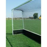 Adelinspor Silver Siyah 1.7x3.66x1.2 m 2.2 mm İp Çim Hokeyi Kale Filesi