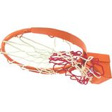 Adelinspor Standart Basketbol Çemberi 45 cm Esneyen Yaylı, Kancalı Ağ Bağlantısı