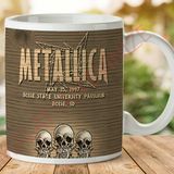 Adell 1-315 METALLICA BOISE Baskılı Seramik Kupa Bardak