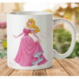 Adell A2549 Sleeping Beauty Baskılı Seramik Kupa Bardak