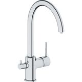 Adell Aqua Bagno Ronda Arıtma Çıkışlı Krom 3-8 Mutfak Bataryası