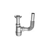 Adell SK 30 Taşlı Körüklü Lavabo/Eviye Sifonu