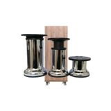Adem Koç Ayarlı Metal Dolap Vestiyer Komidin Baza Ayağı - 12 Cm 4 Adet