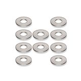 Adem Koç Galvanizli Metal Pul M12X40 Kalınlık: 2 mm (10 Adet)