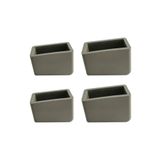 Adem Koç Kaydırmaz Merdiven Ayağı Plastiği Merdiven Pabucu 20x30 - 20x40 Mm Gri 1 Takım