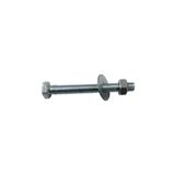 Adem Koç M8x100 Akb Anahtar Başlı Civata + Somun + Pul (1 Takım)