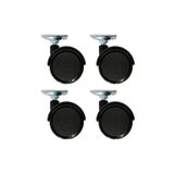 Adem Koç Oynak Tablalı Dolap Sehpa Masa Ayağı Mobilya Tekerleği 40 Mm Polyamid 4 Adet