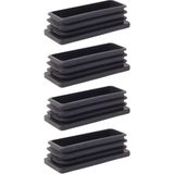 Adem Koç Plastik Dikdörtgen Içe Geçme Profil Tapası (Kutu) 4'lü - 50x120 mm