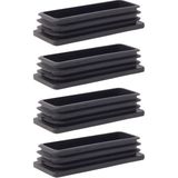 Adem Koç Plastik Dikdörtgen Içe Geçme Profil Tapası (Kutu) 4'lü - 50x150 mm