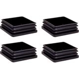 Adem Koç Plastik Kare Içe Geçme Profil Tapası (Kutu) 4'lü - 80x80 mm