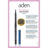 Aden Color-Me Matic Eyeshaper - Asansörlü Göz Kalemi 07 Lagune(Lacivert) - Belirtilmemiş