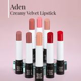 Aden Creamy Velvet Lipstick - Kremsi Kadife Ruj 02 Bombshell(Gül Pembesi) - Belirtilmemiş