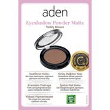 Aden Eyeshadow Powder Matte - Mat Göz Farı 03 Teddy Brown(Kadife Kahverengi) - Belirtilmemiş