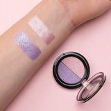 Aden Eyeshadow Shine Duos - Işıltılı Göz Farı Ikilisi Rose Purple(Gül Mor) - Belirtilmemiş