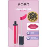 Aden Liquid Lipstick - Likit Ruj 12 Brink Pink(Pembe Gül) - Belirtilmemiş