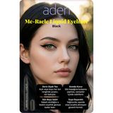 Aden Me-Racle Liquid Eyeliner - Likit Eyeliner 01 Black(Siyah) - Belirtilmemiş