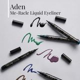 Aden Me-Racle Liquid Eyeliner - Likit Eyeliner 03 Blue(Mavi) - Belirtilmemiş