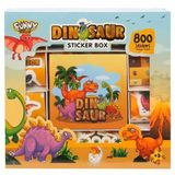 Aden Oyuncak Dinozor Sticker Seti 802 Parça Adn-3437