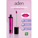 Aden Satin Effect Lipstick - Saten Etkili Likit Ruj 07 Shimmering Fuchsia(Işıltılı Fuşya) - Belirtilmemiş