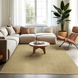 Aden Sisal Hasır Dokuma Halı | 200x220 cm | Makinede Yıkanabilir | Kaymaz Tabanlı | Gri | SSL0107
