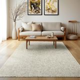 Aden Sisal Hasır Dokuma Halı | 200x300 cm | Makinede Yıkanabilir | Kaymaz Tabanlı | Gri | SSL0101