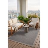 Aden Sisal Plus Hasır Dokuma Halı | Kaymaz Tabanlı Mutfak Halısı | Modern Bordürlü Leke Tutmaz Halı|SS516