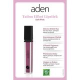 Aden Tattoo Effect Lipstick - Dövme Etkili Likit Ruj Soft Pink(Gül Pembesi) - Belirtilmemiş